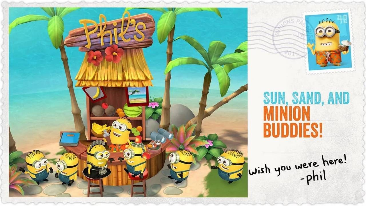 Minions Paradise is the newest game from the Despicable Me universe