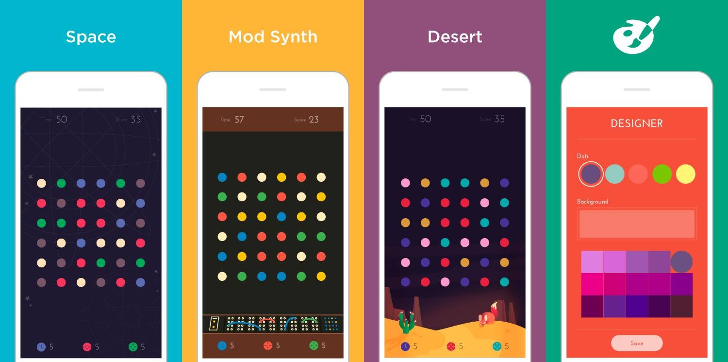 Games Studio Dots Releases Update to "Dots: A Game About Connecting"