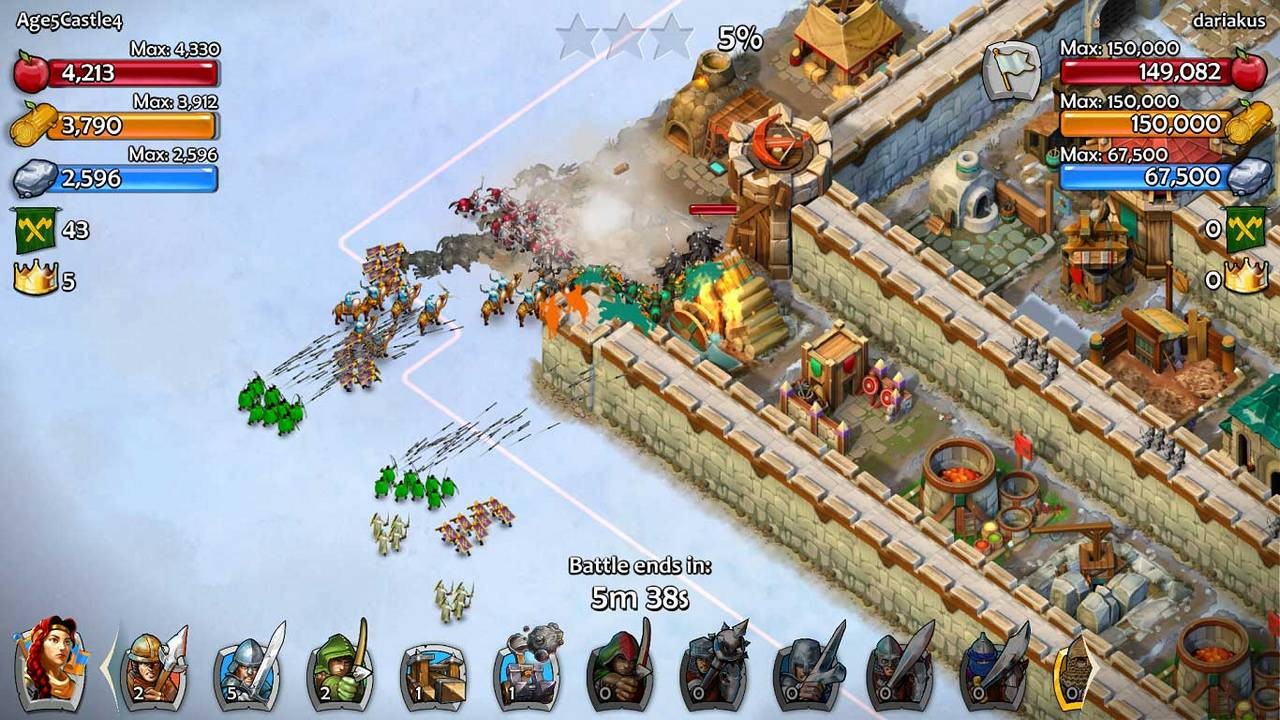 Age of Empires: Castle Siege Finally Comes to iOS, But Looks Something Like CoC
