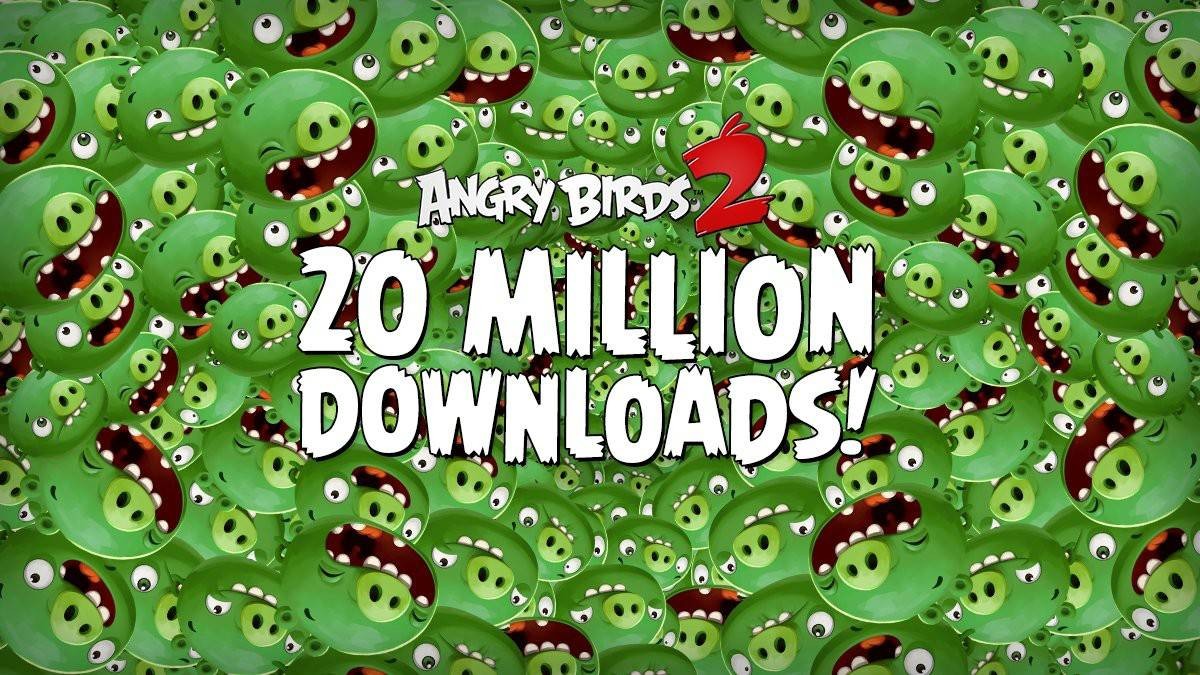 Angry Birds 2 Hits 20 Million Downloads in First Week