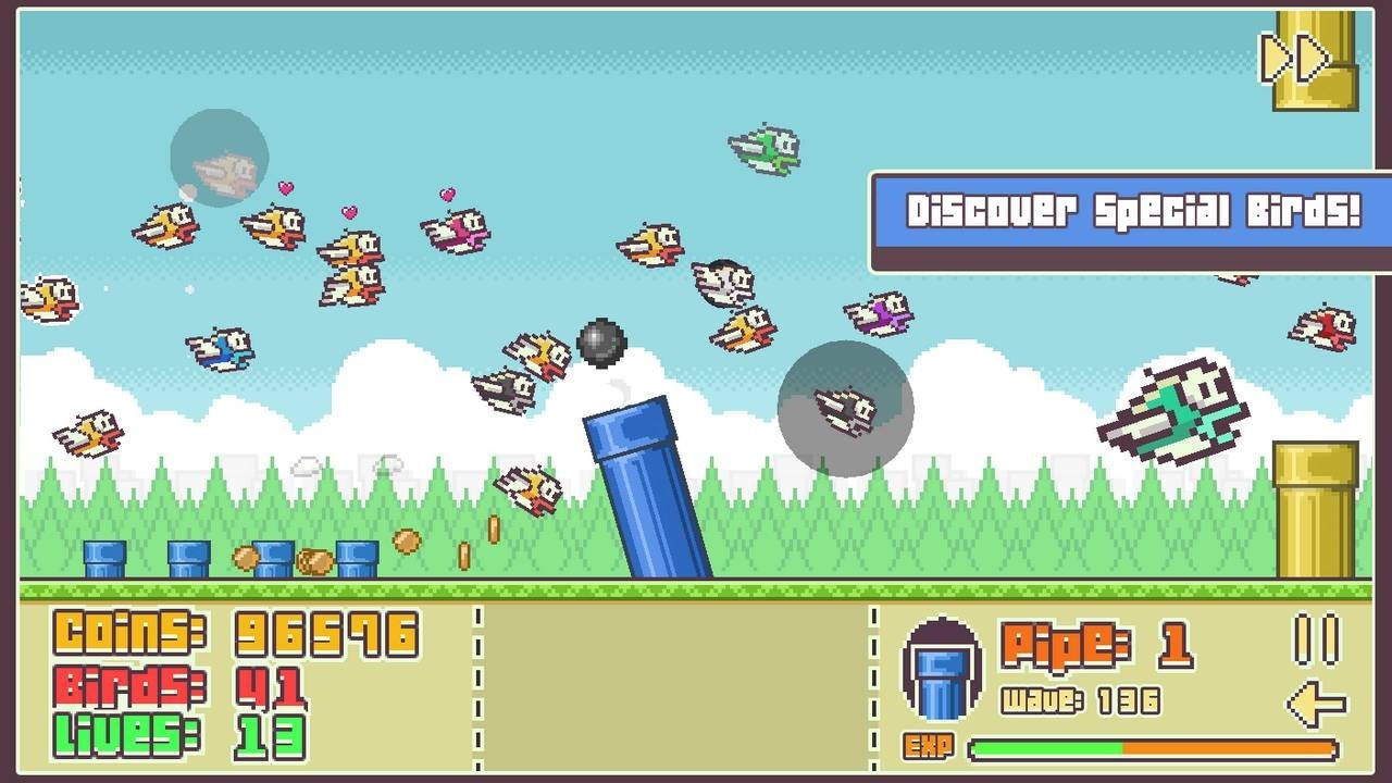 Fancy shooting Flappy Bird with a cannon ball? "Flappy Defense" lets you