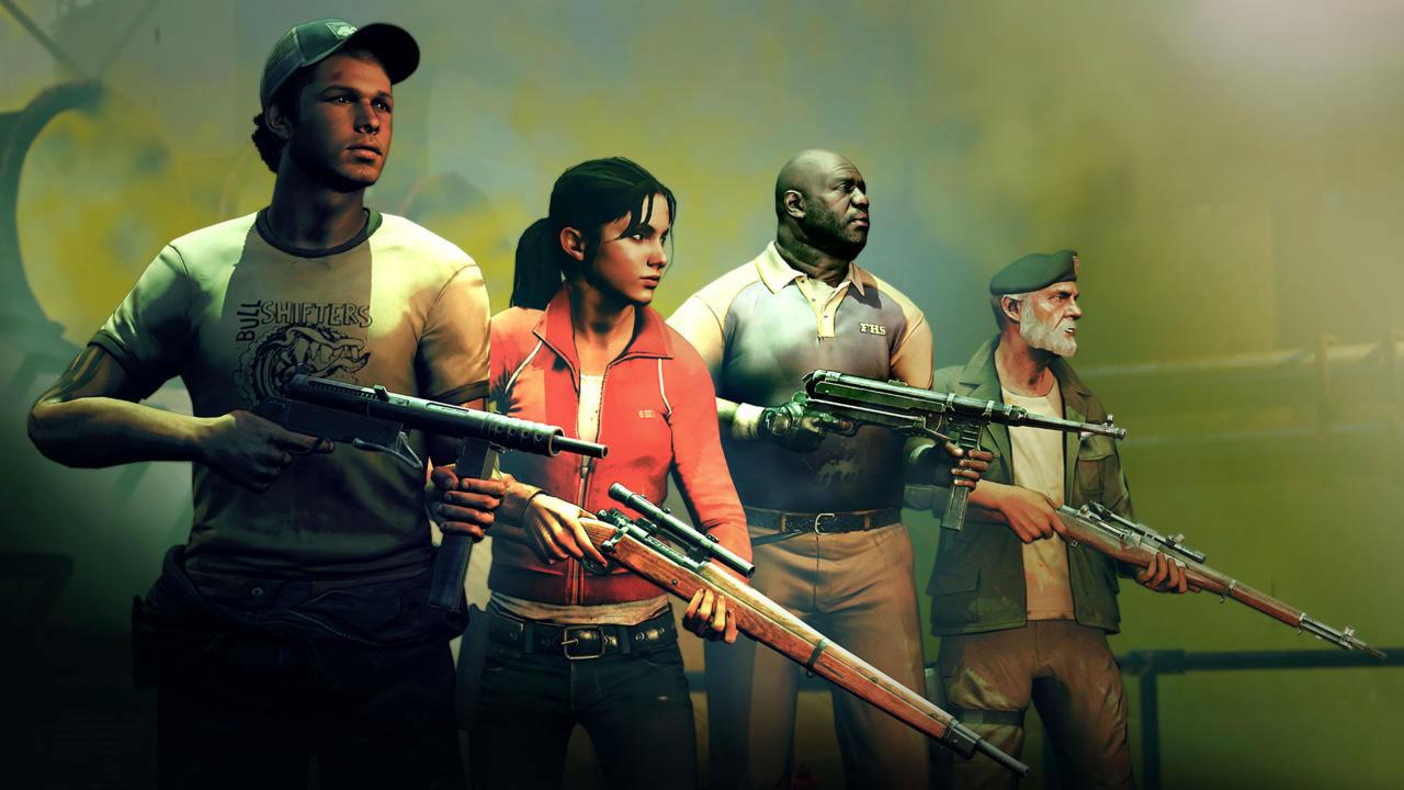Đội hình diệt zombie của "Left 4 Dead" xuất hiện trong "Zombie Army Trilogy"