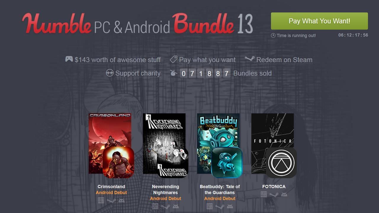Three more games added to PC & Android Bundle 13!