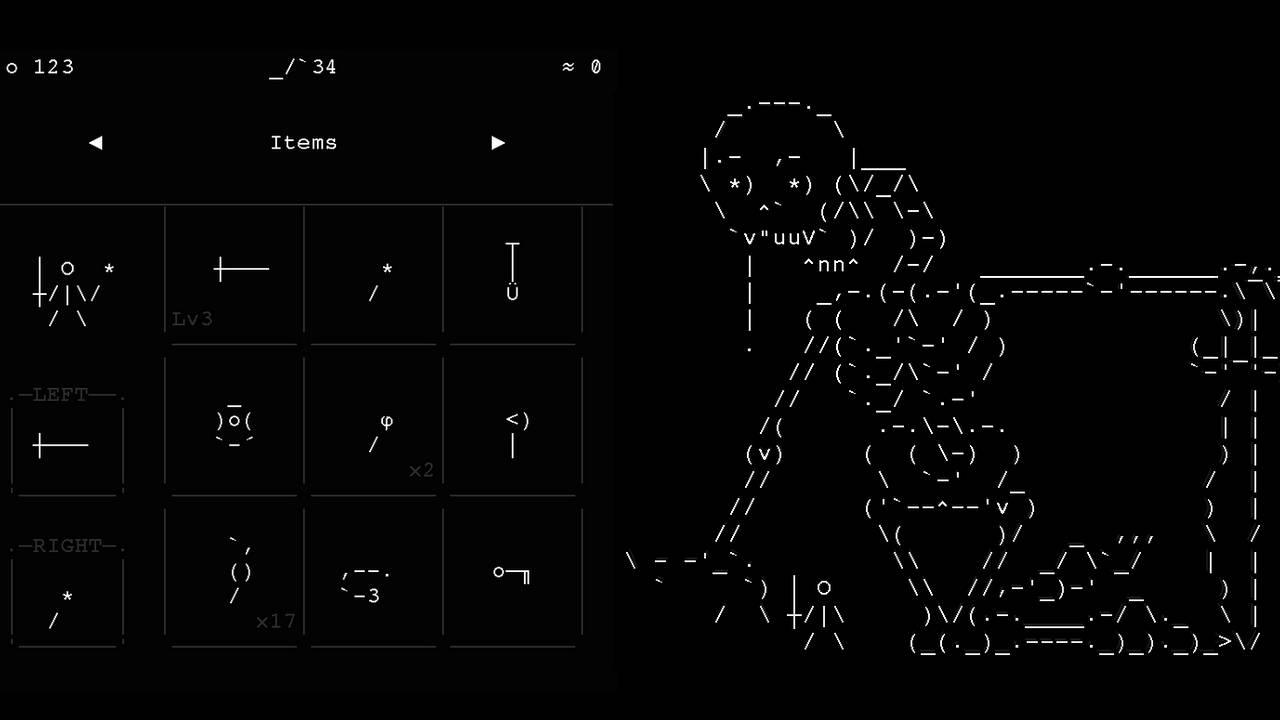 Stone Story is an unusual RPG with animated ASCII art, coming to iOS and Android