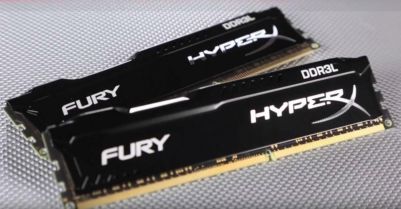 HyperX ra mắt bộ nhớ "Fury DDR3L" tiết kiệm điện mới