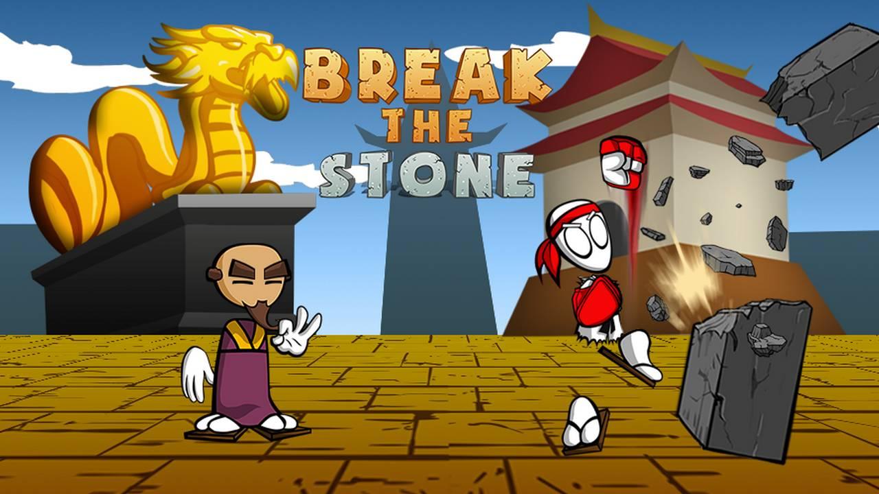 Prove yourself the strongest in the dojo in "Break the Stone"