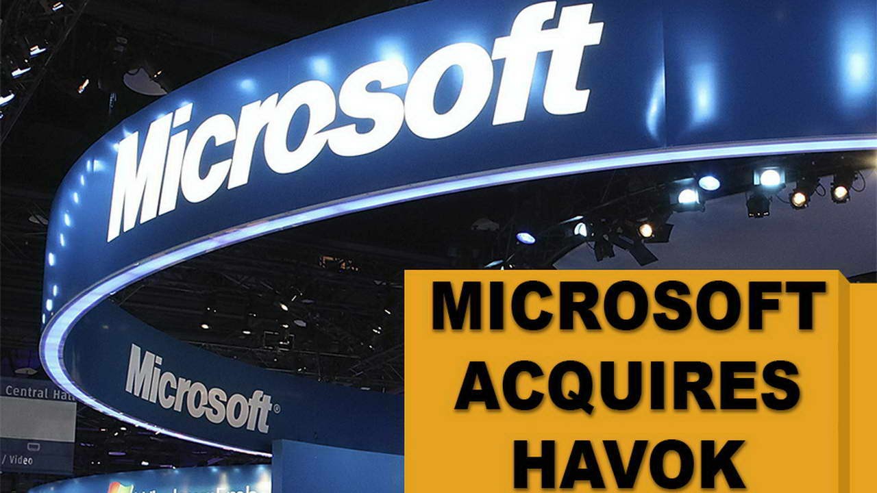 Microsoft mua lại Havok từ Intel