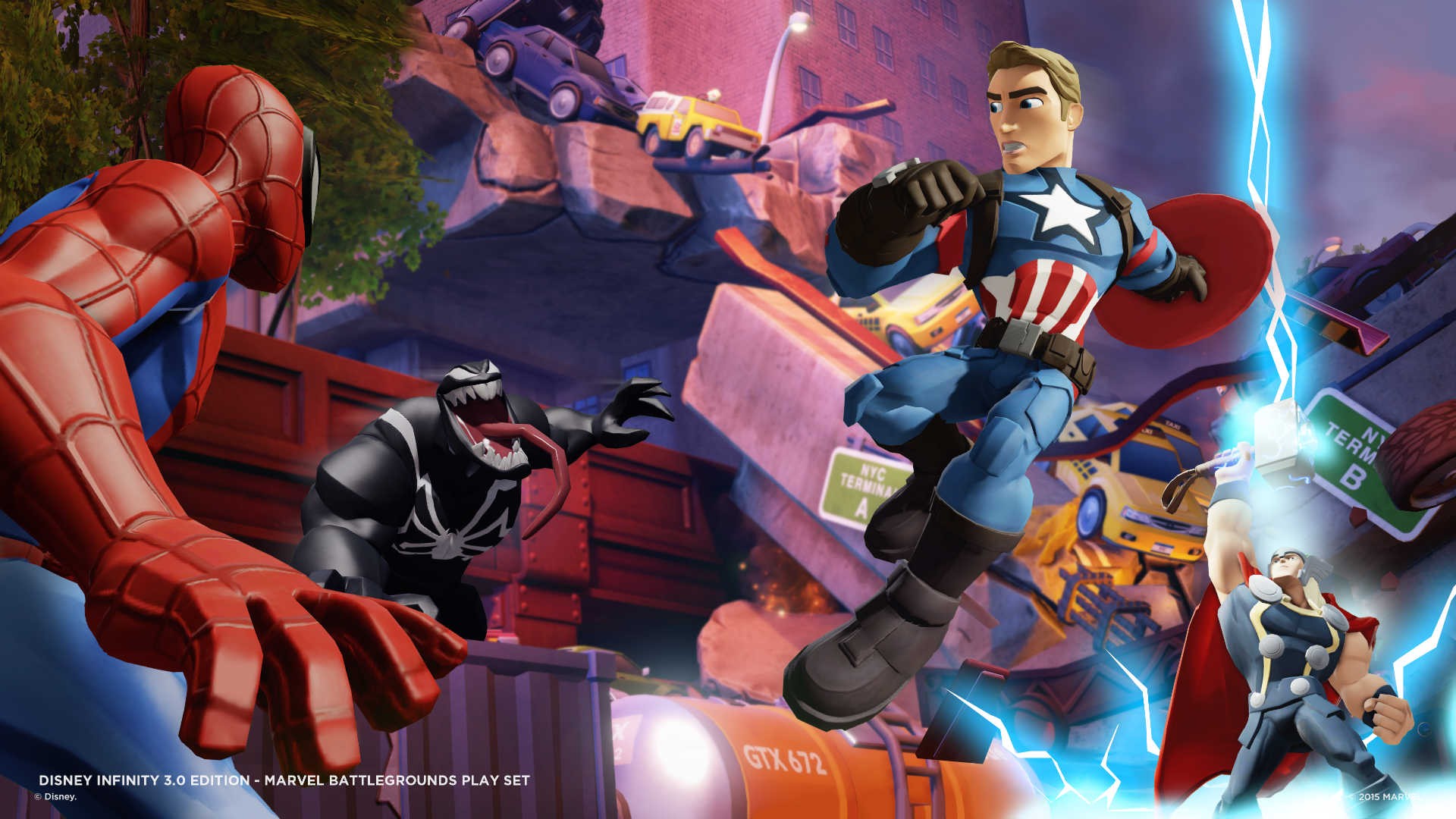Captain America sẽ sớm xuất hiện trong tựa game "Disney Infinity 3.0"