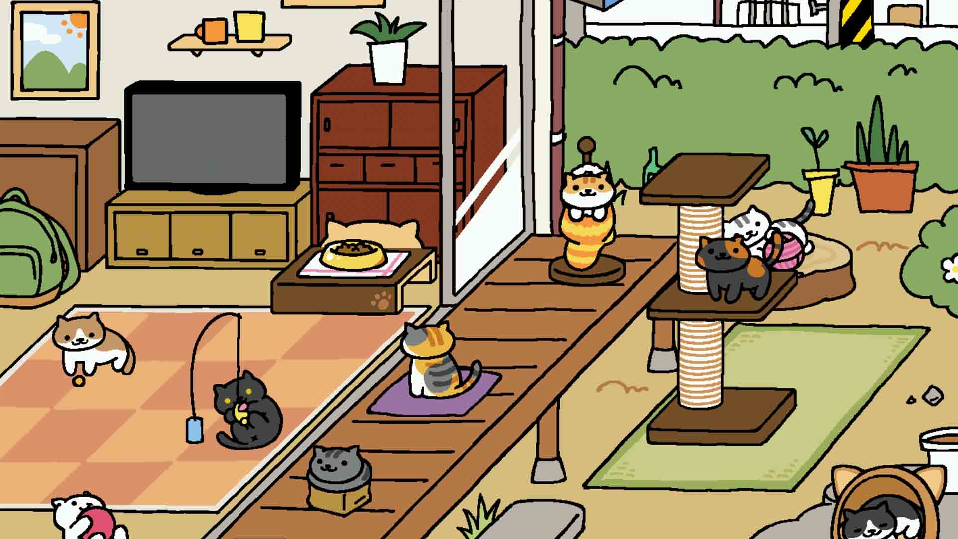 Tựa game nuôi mèo nổi tiếng "Neko Atsume" chính thức hỗ trợ tiếng Anh