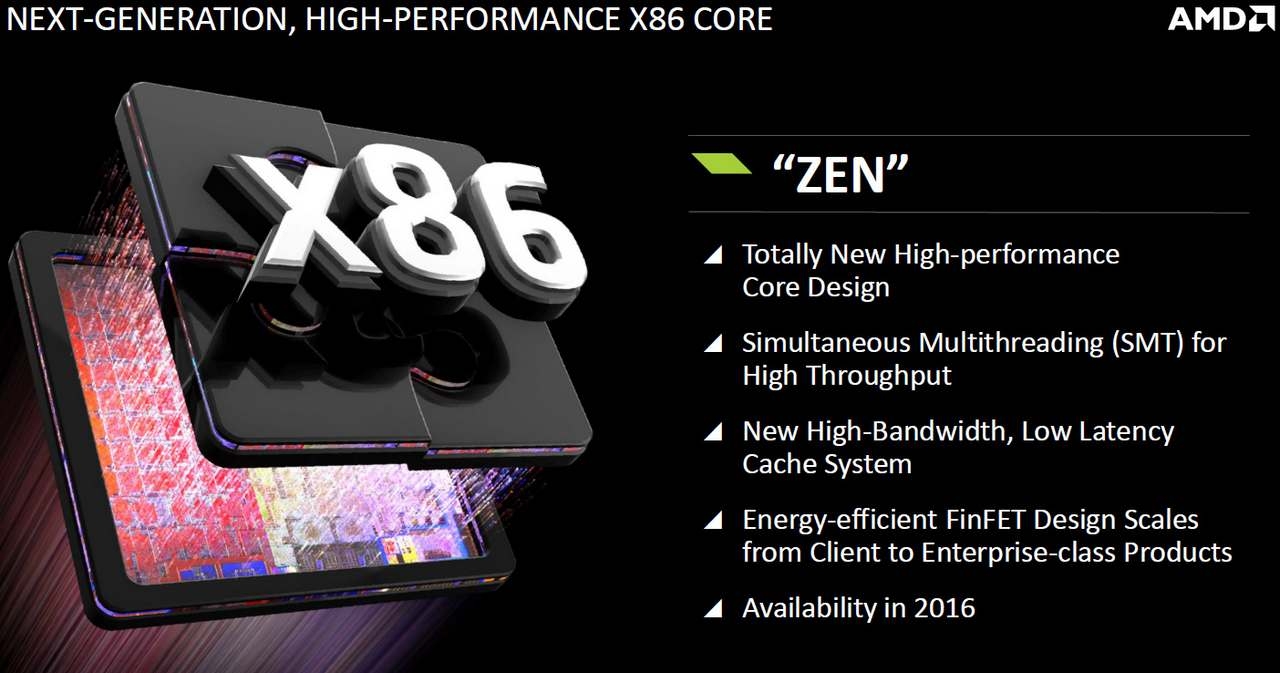 AMD hoàn tất thử nghiệm nguyên mẫu vi xử lý "Zen"