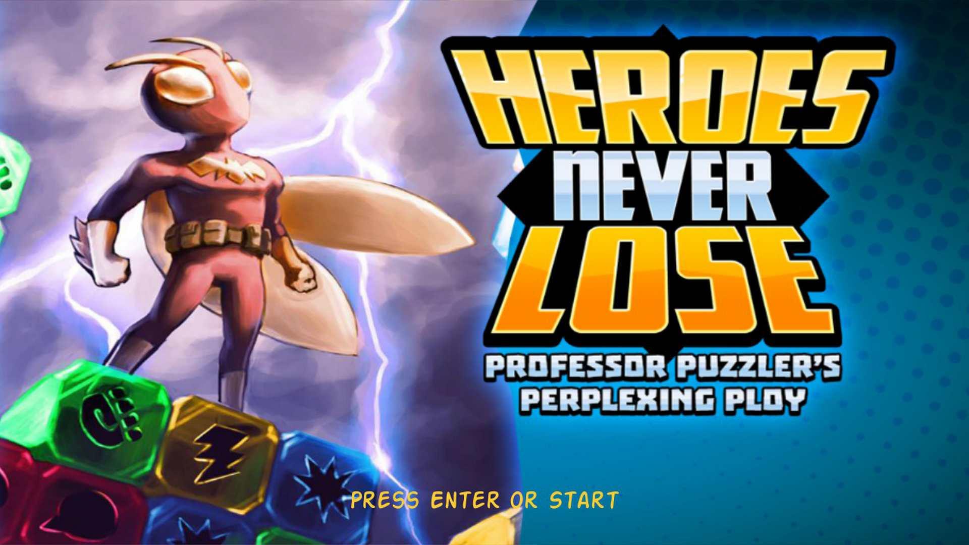 "Heroes Never Lose: Professor Puzzler's Perplexing Ploy" ra mắt phiên bản Steam Early Access