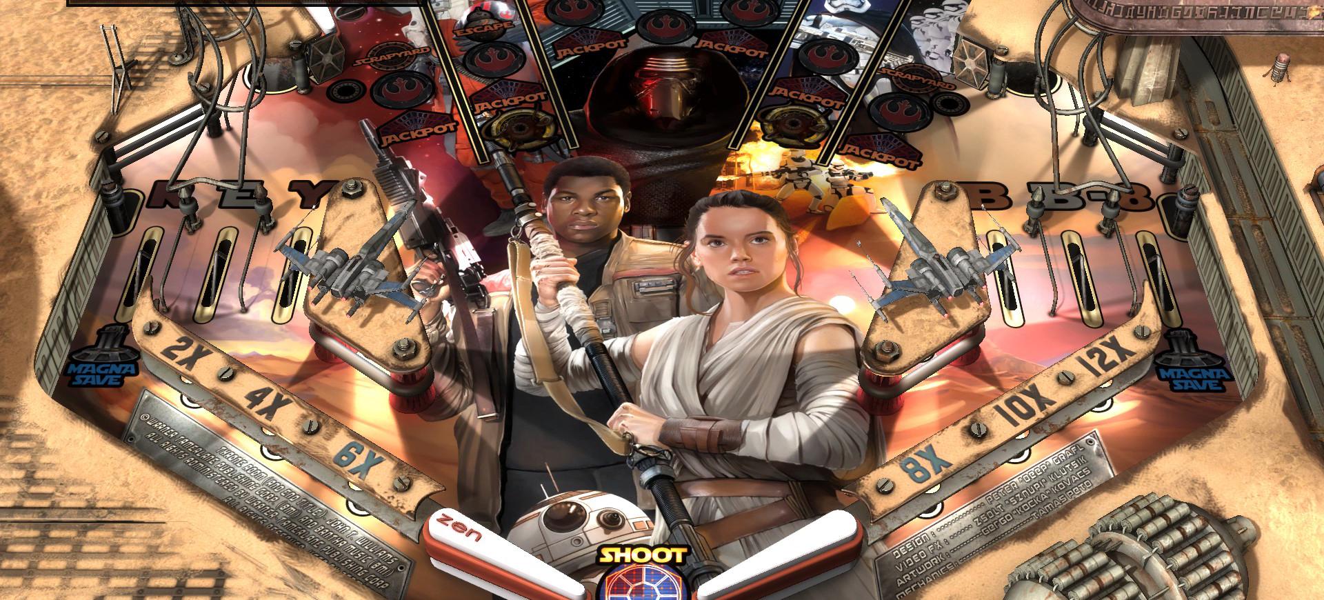 Pinball FX2: Star Wars Pinball The Force Awakens - Đánh Giá Game