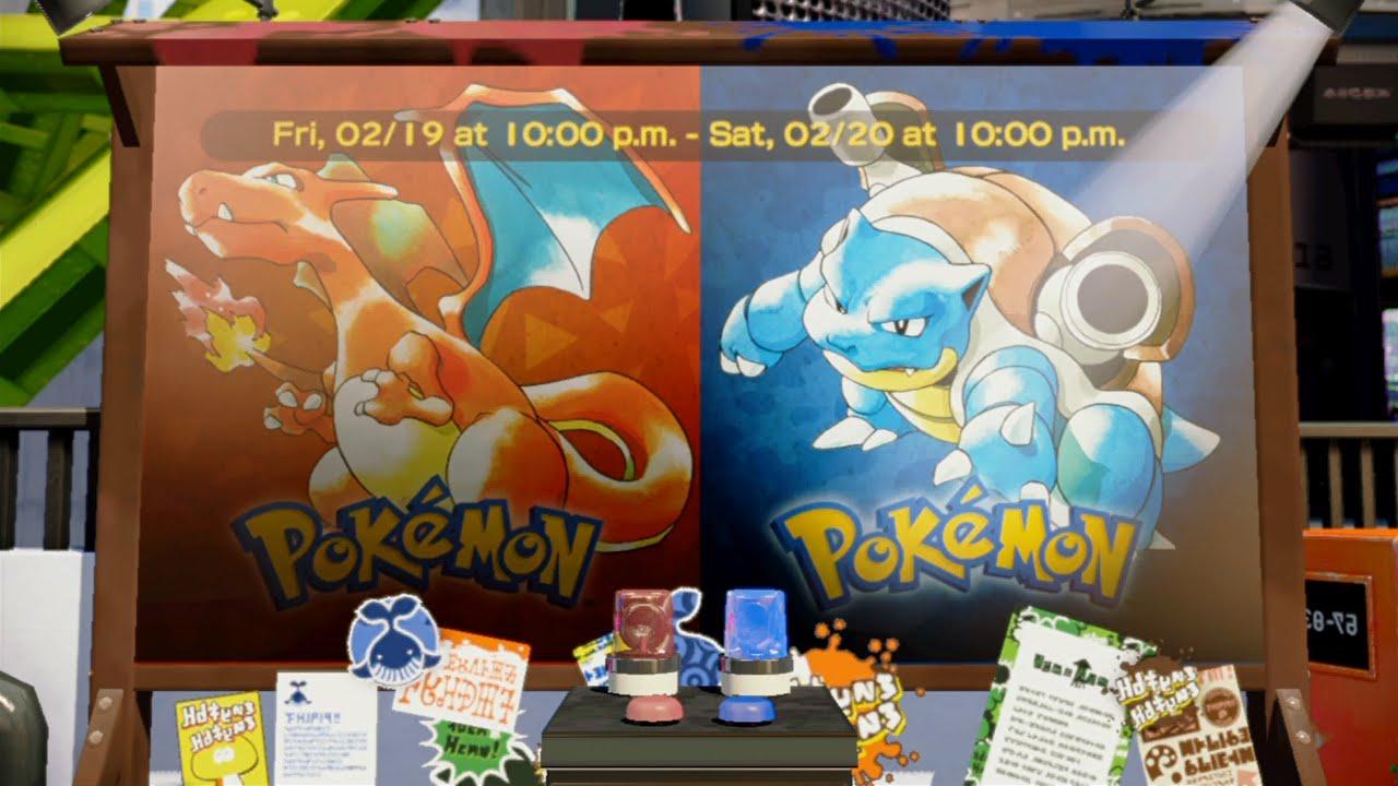 Bình chọn giữa "Pokémon Red" và "Pokémon Blue" qua Pokémon Splatfest – Tin game