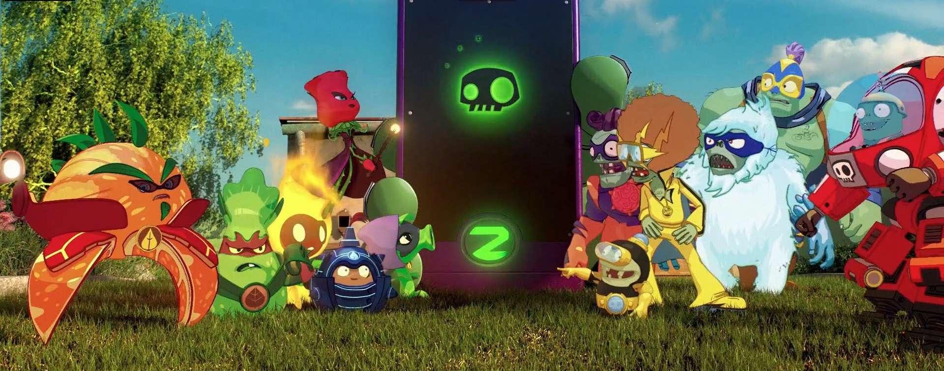 Plants vs Zombies Heroes The Lawn of a New Battle tung trailer mới - Tin Game Mobile