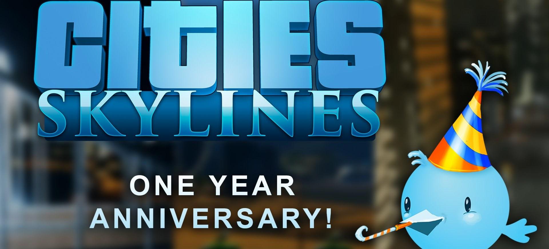 Cities: Skylines tổ chức sinh nhật tròn một tuổi – Tin Game