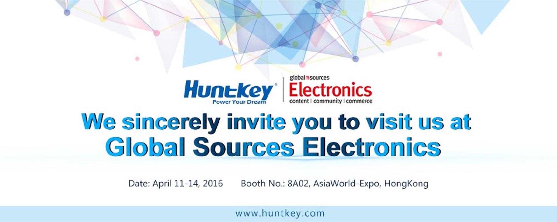Huntkey giới thiệu sản phẩm tại Global Sources Electronic Show