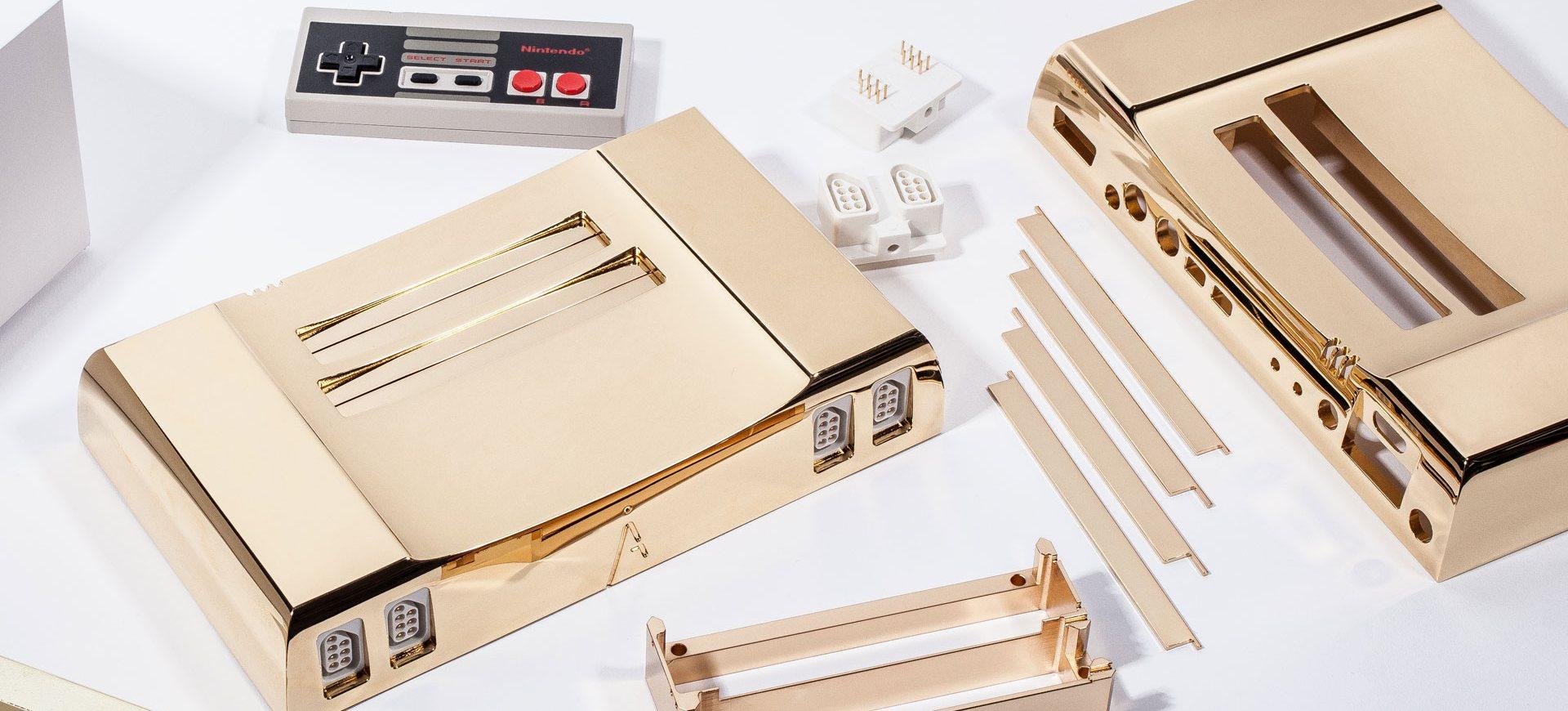 Đặt mua NES mạ vàng 24k với giá 5000USD – Tin Game