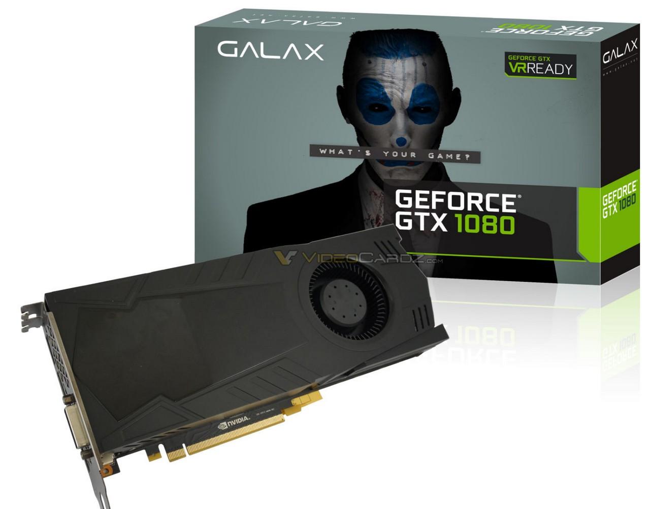 Lộ diện các hình ảnh mới của card đồ họa GeForce GTX 1080 của Galax