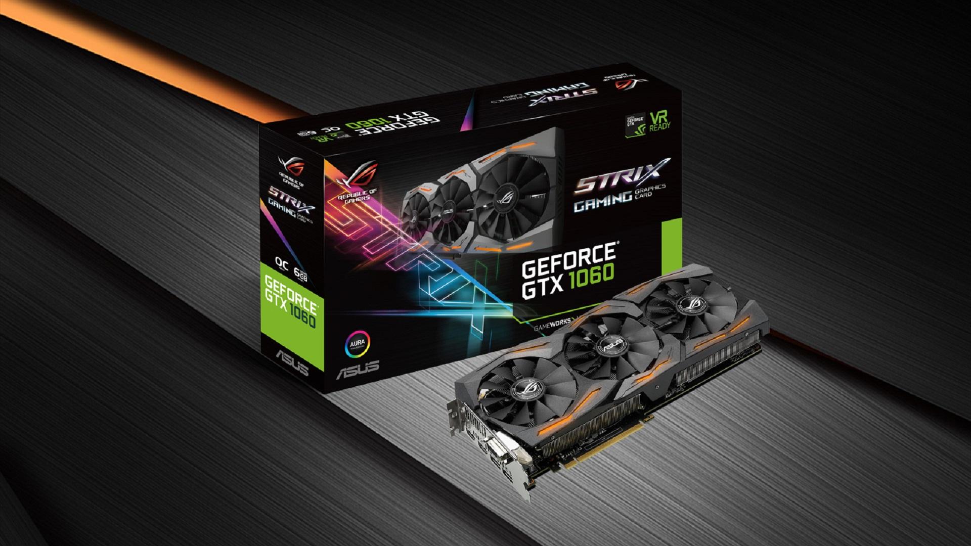 ASUS ROG giới thiệu dòng card đồ họa Strix GeForce GTX 1060