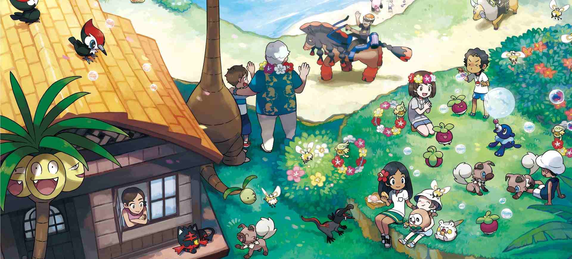 Pokémon Sun & Moon hé lộ loạt thông tin hấp dẫn - Tin Game
