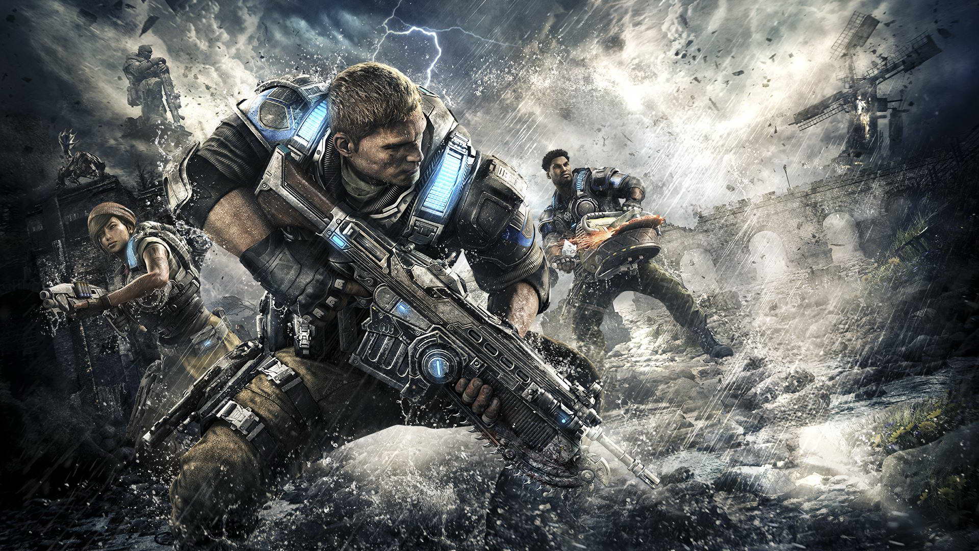 Gears of War 4 tung trailer khởi động - Tin Game