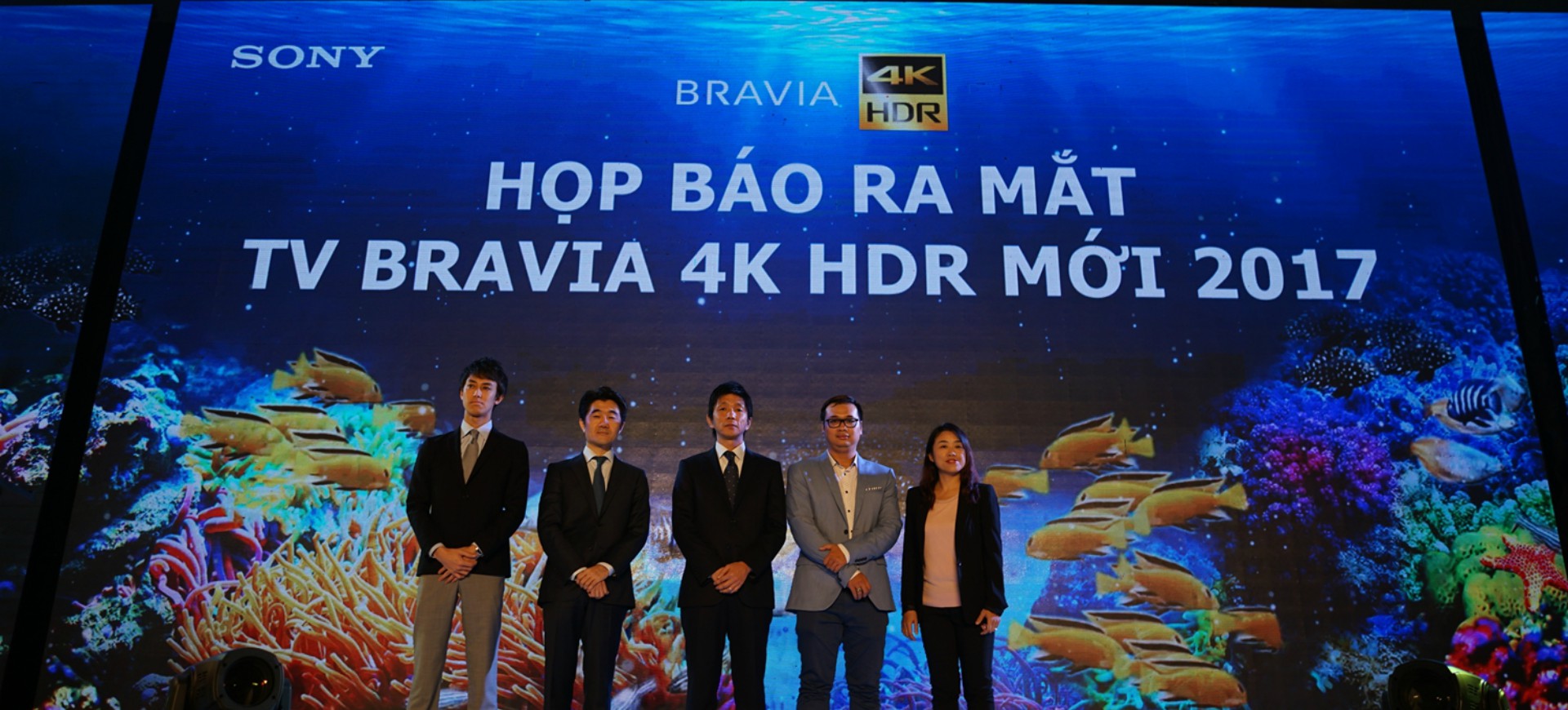 SONY ra mắt dòng TV Bravia 4K HDR 2017