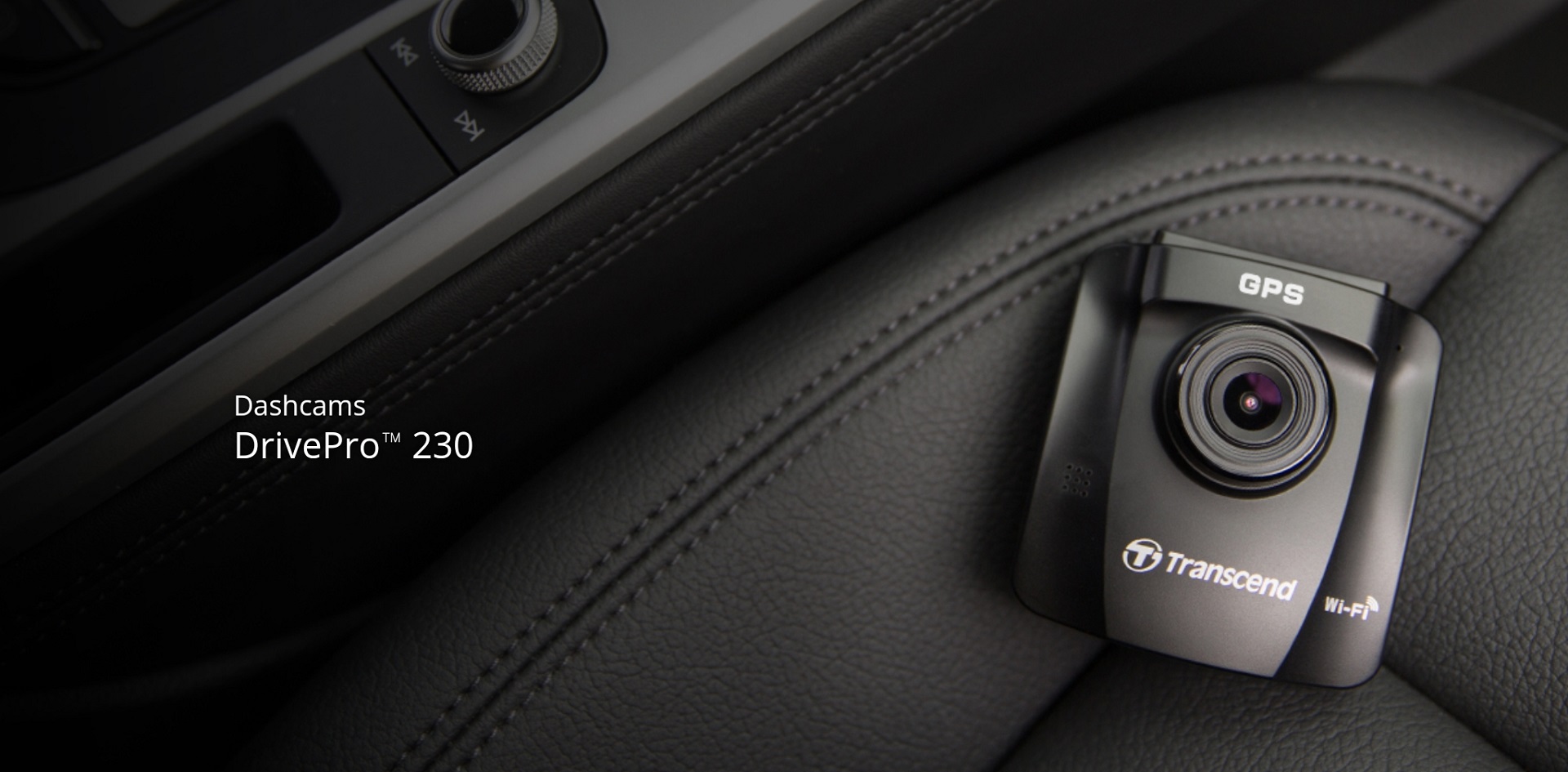 Transcend ra mắt camera hành trình DrivePro 230, lái xe an toàn và phong cách