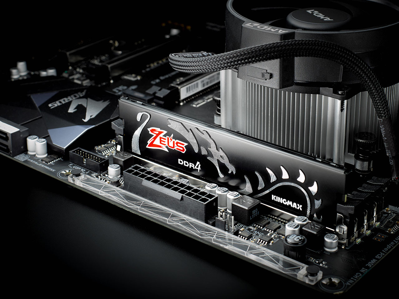Kingmax ra mắt bộ RAM DDR4 mang tên Zeus Dragon